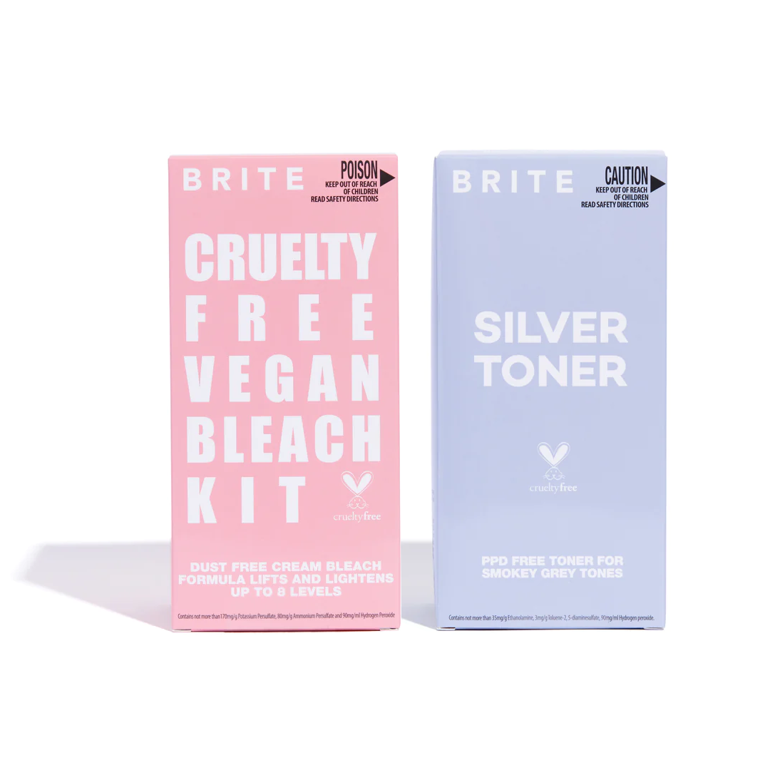 Blonde Brilliance Kit: Bleach + Toner