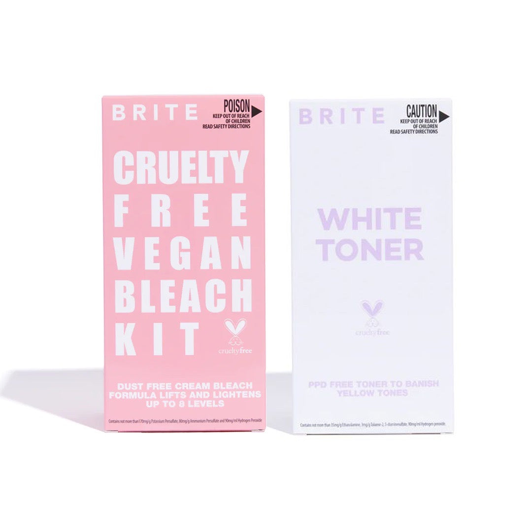 Blonde Brilliance Kit: Bleach + Toner